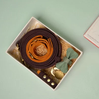 IndieGood Curated Gifting Kit - A Complete Dog Set - Brown