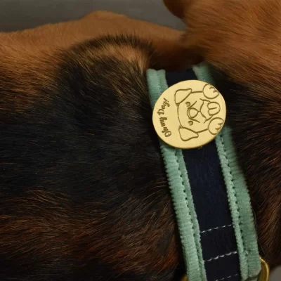 IndieGood Style Statement Brass Pin - OH MY DOG!