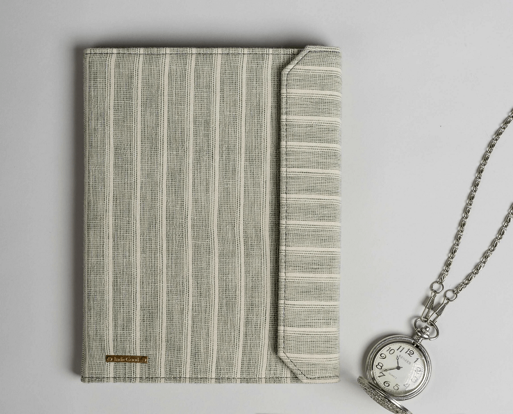 Diary Organizer – Green & Off White