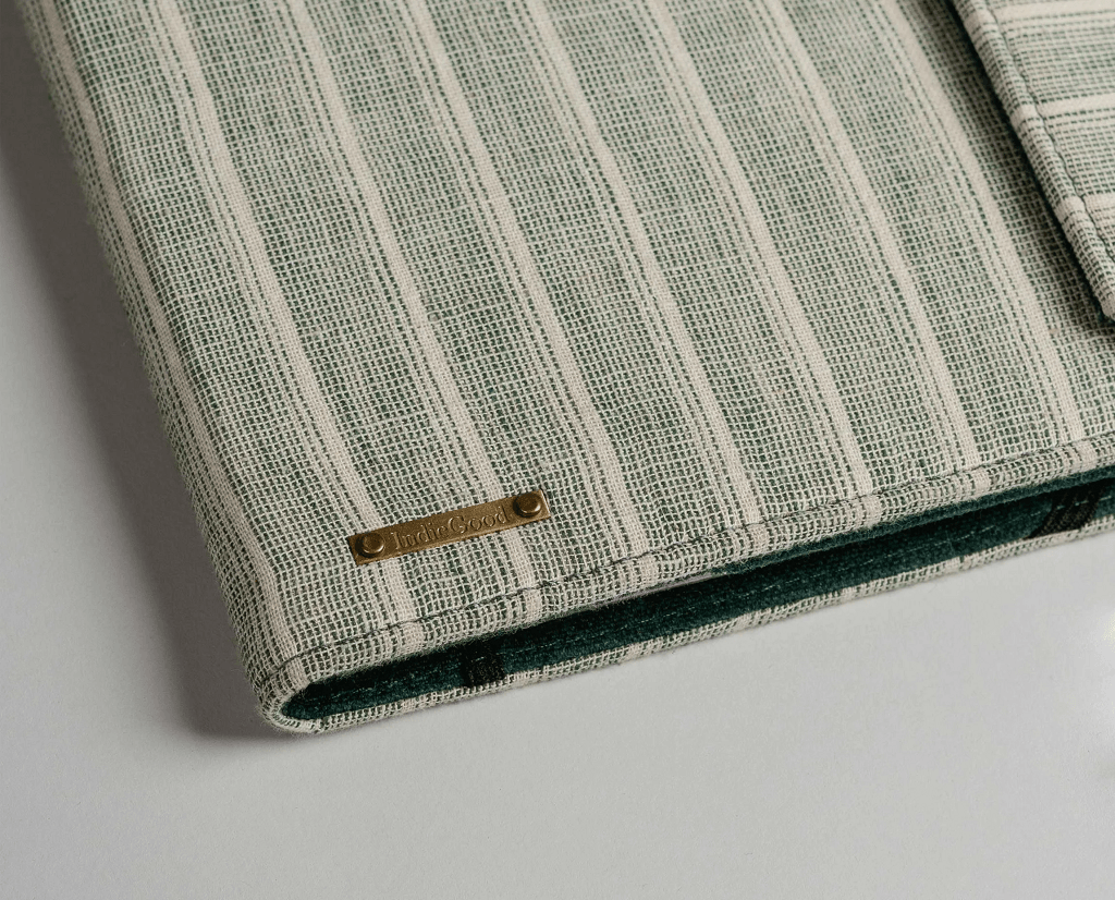 Diary Organizer – Green & Off White3