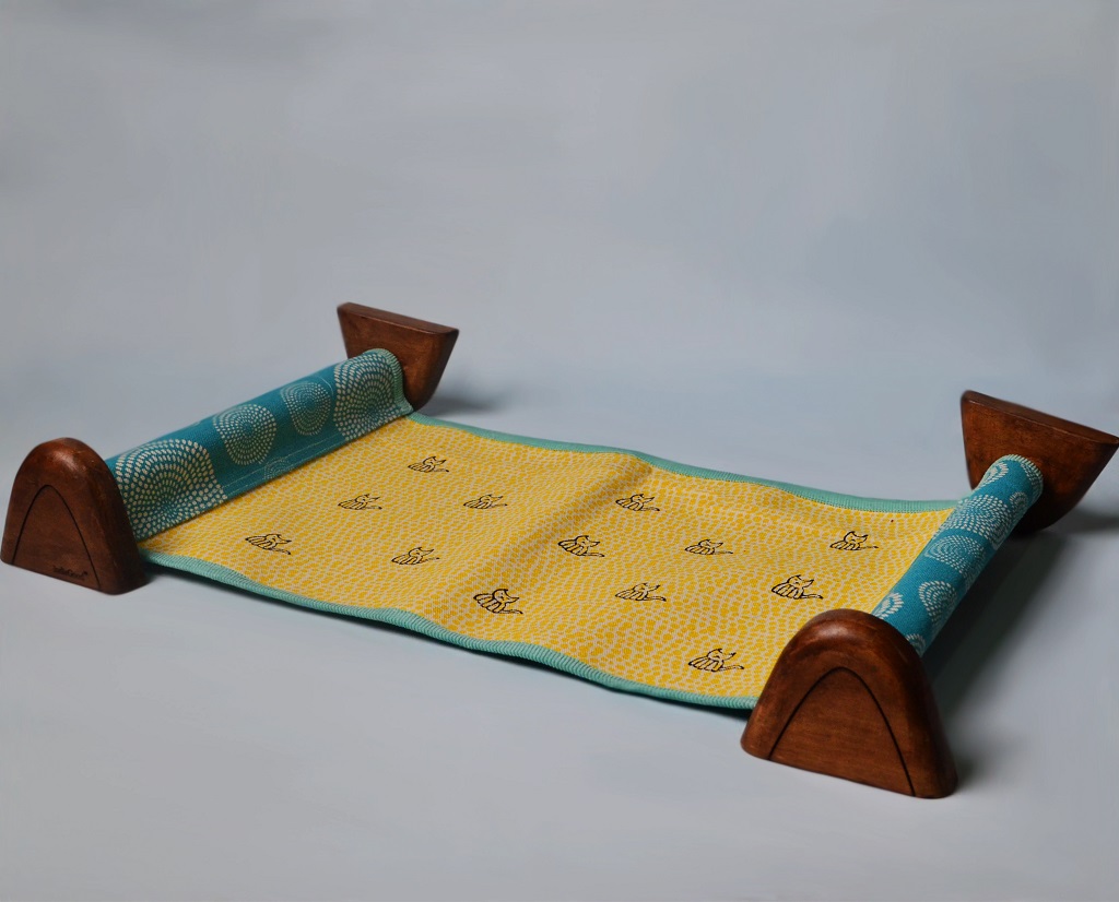 IndieGood Cat Hammock Wall Mounted Bed- Blue_01