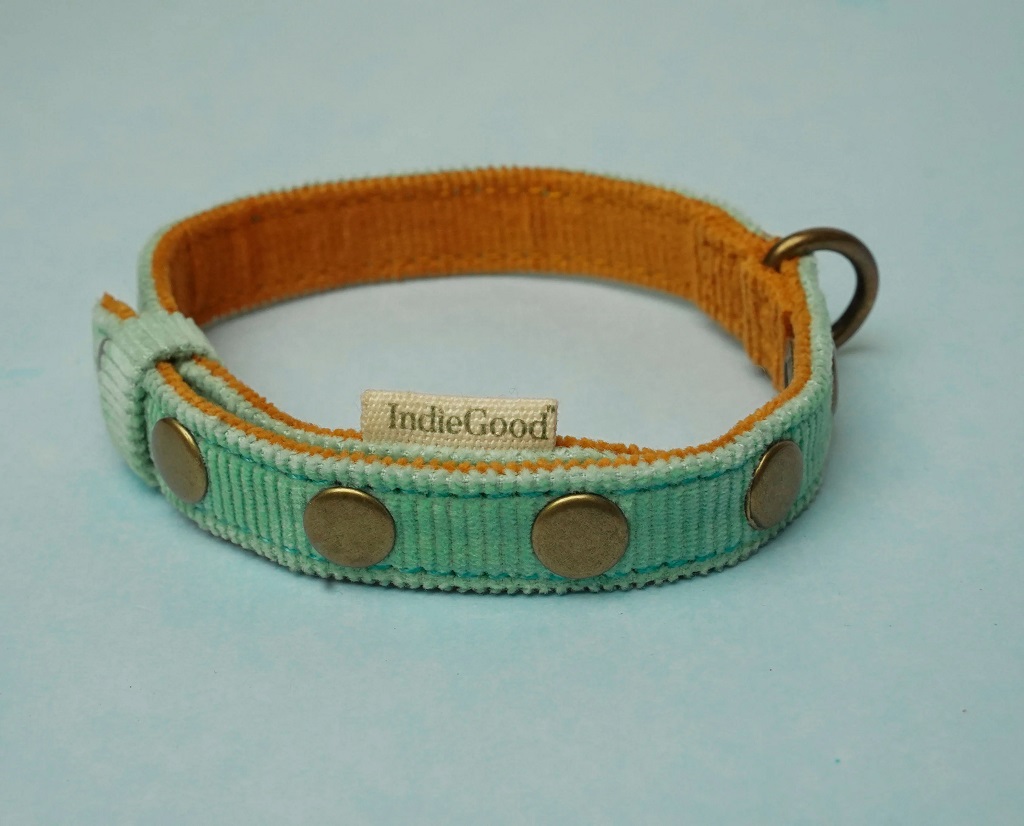 IndieGood Coral Collar For Cats – Beach Blue 1