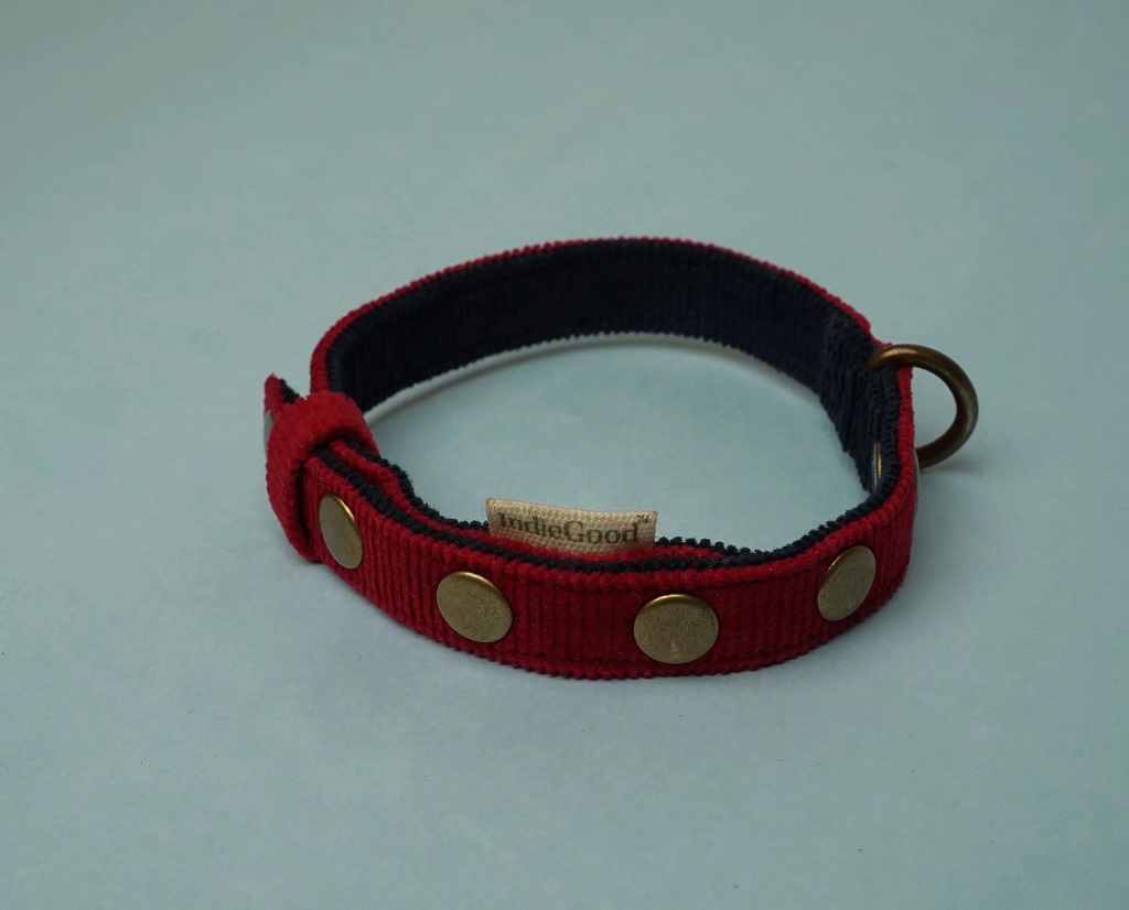 IndieGood Coral Collar For Cats – Marine Red