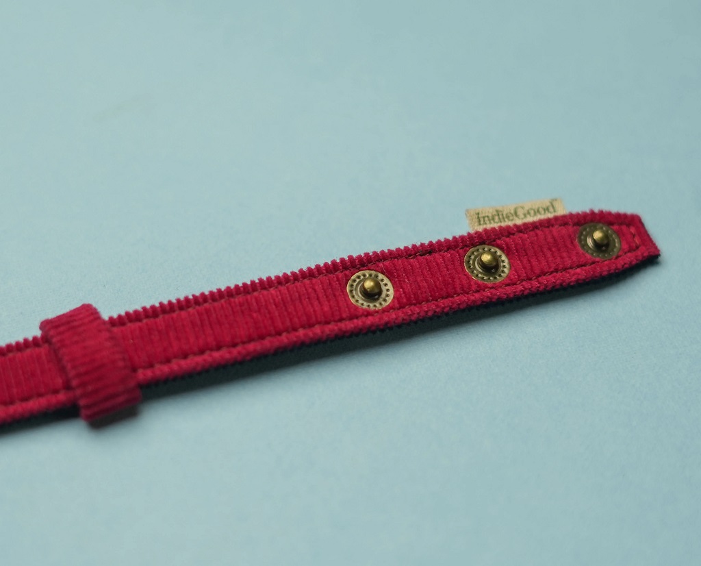 IndieGood Coral Collar For Cats – Marine Red3
