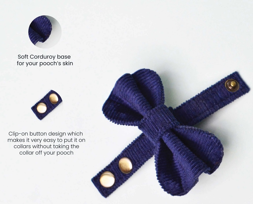 IndieGood-Corduroy-Cotton-Bowtie-for-Dog-Navy-Blue_4