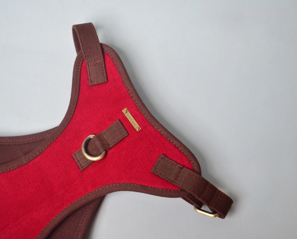 IndieGood-Corduroy-and-C-Harness-for-Dog-Bright-Pink_1
