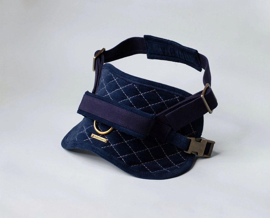 IndieGood-Corduroy-and-Canvas-Harness-for-Dog-Basic-Black_1-1