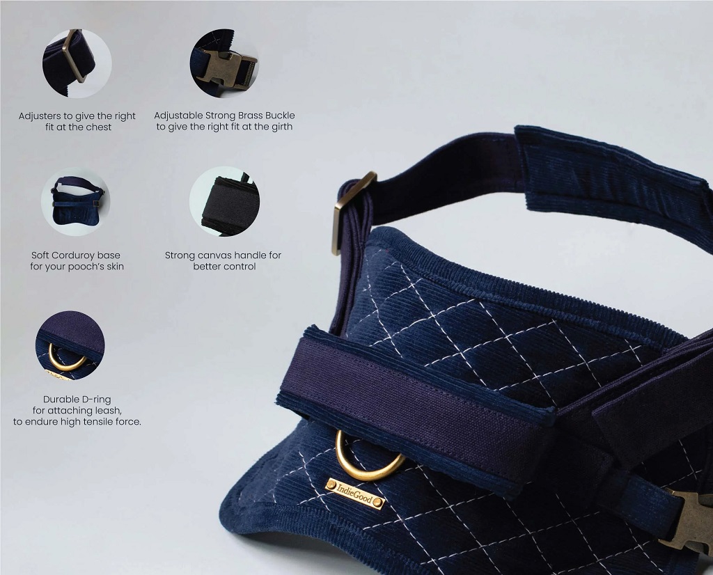 IndieGood-Corduroy-and-Canvas-Harness-for-Dog-Basic-Black_5-1