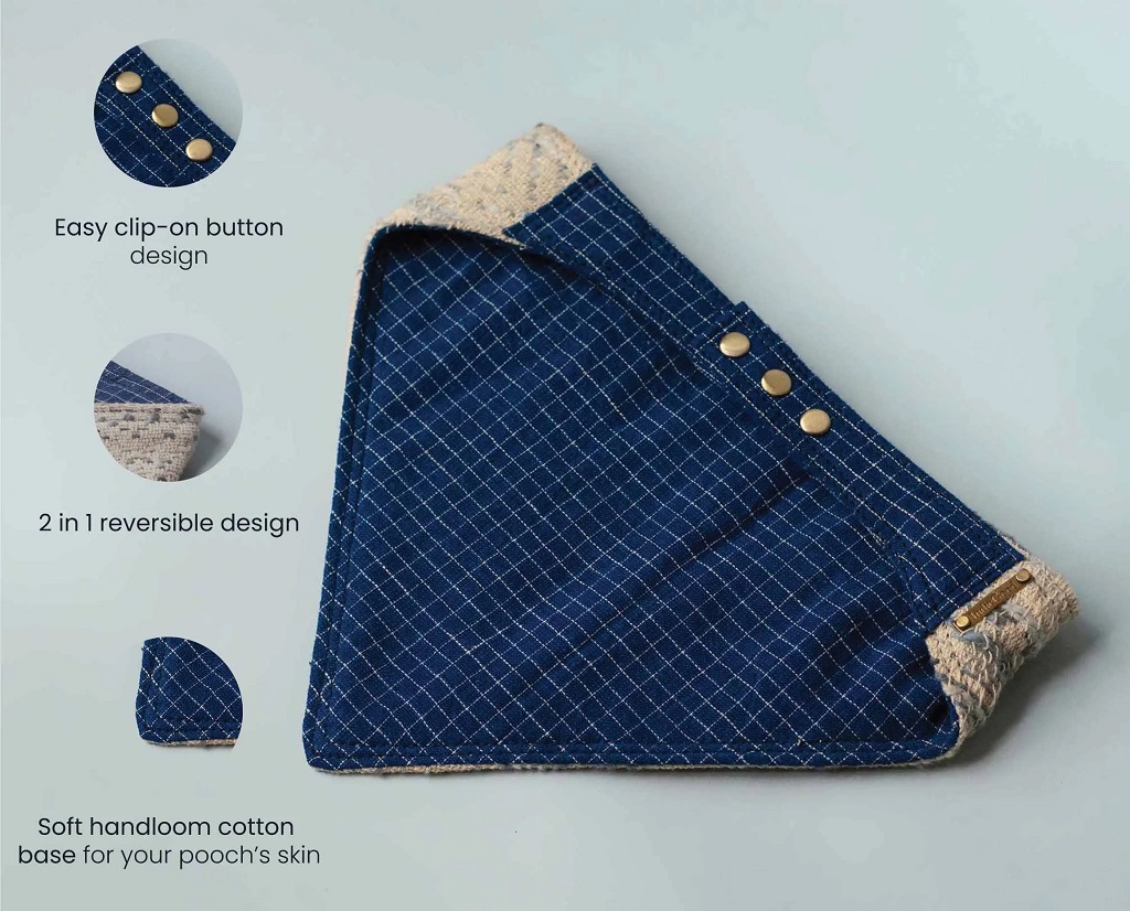 IndieGood-Handloom-Cotton-2-in-1-Bandana-For-Dog-Soft-Weaves_8
