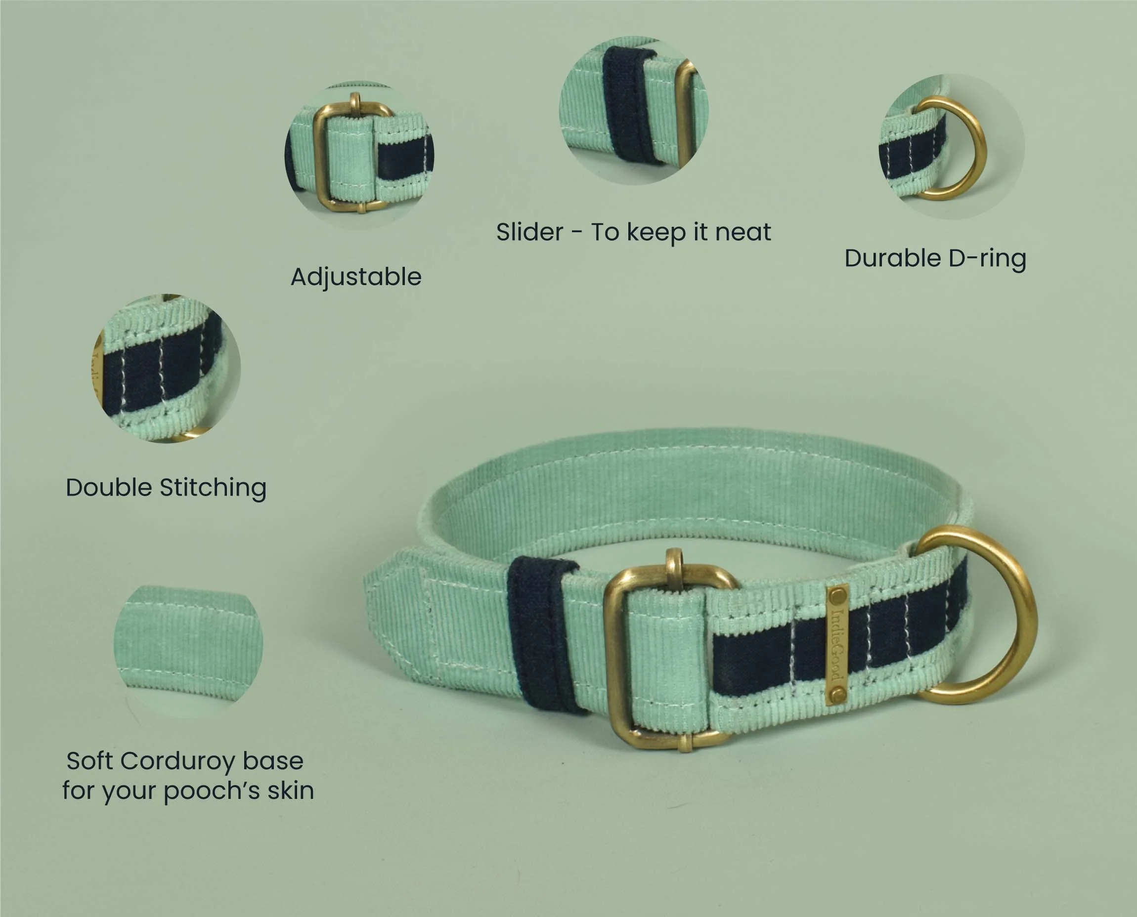 IndieGood-Matching-Set-Corduroy-Dog-Collar-with-Bond-Band-For-Human-Blue_5