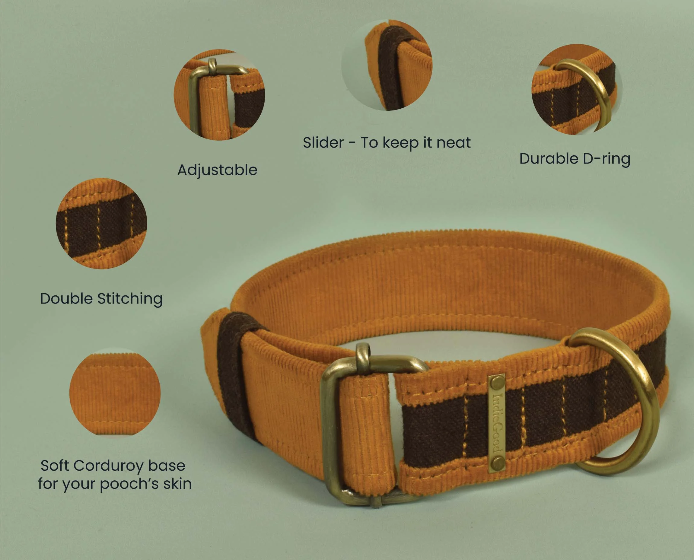 IndieGood-Matching-Set-Corduroy-Dog-Collar-with-Bond-Band-For-Human-Brown_4-1