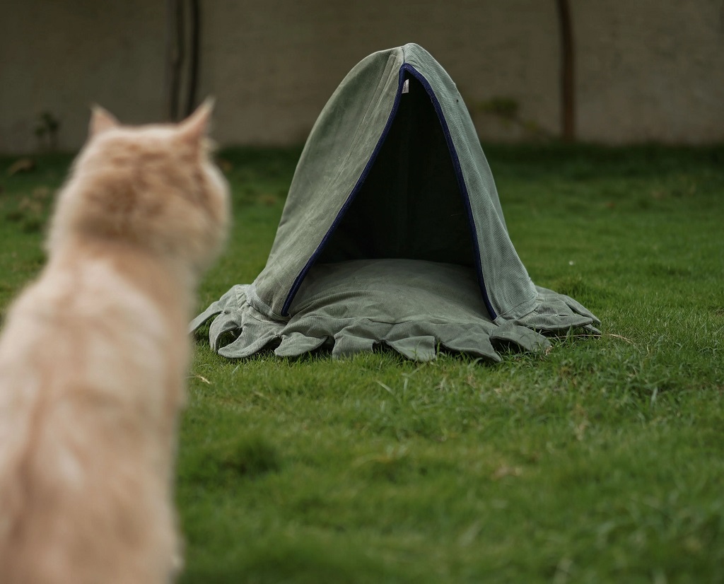 IndieGood cat Bedding Octy – Green_03