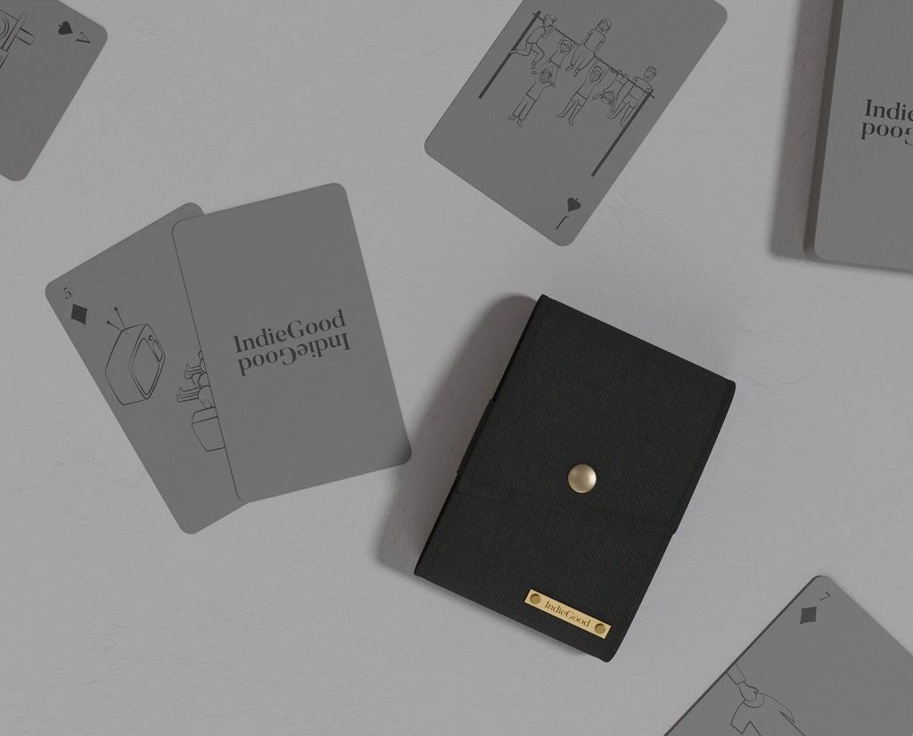 Playing Cards made of Recycled Paper – Grey_03