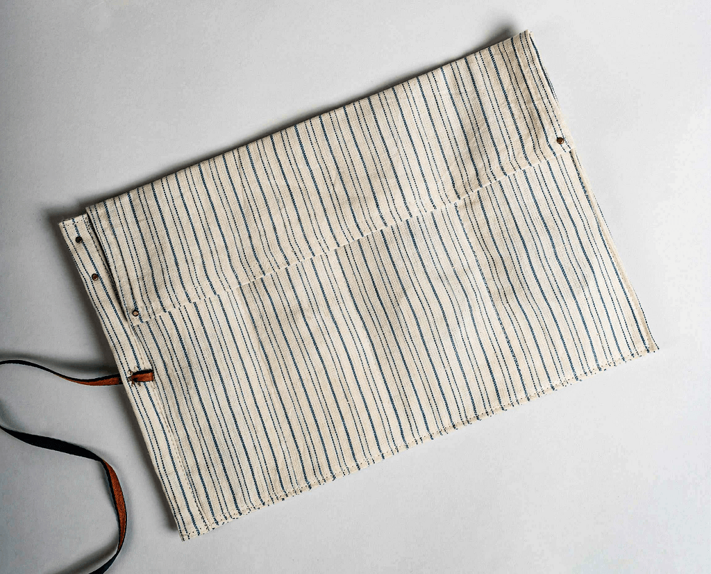 The Watch Organiser – Khadi Roll over for Travel and Storage.3